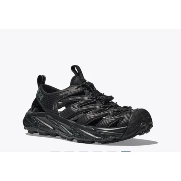 Hoka One One Other - Hoka Hopara Trail Sandal Unisex Shoe Triple Black New N BOX Men Sz 10 LAST PAIR